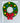 decorative bracket for mailbox or porches in shape of a holiday wreath, hand-painted in bright colors; bracket is two- sided with both sides hand-painted