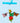 hand-painted butterfly mobile featuring four colorful butterflies and a red flower hanging from a blue crosspiece on light blue background

