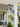 pvc weather-resistant bracket on a porch in shape of heron, hand-painted showing texture and color