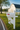 white mailbox post with horse design made from white pvc in front of barn 