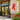 red charity ribbon on front of building