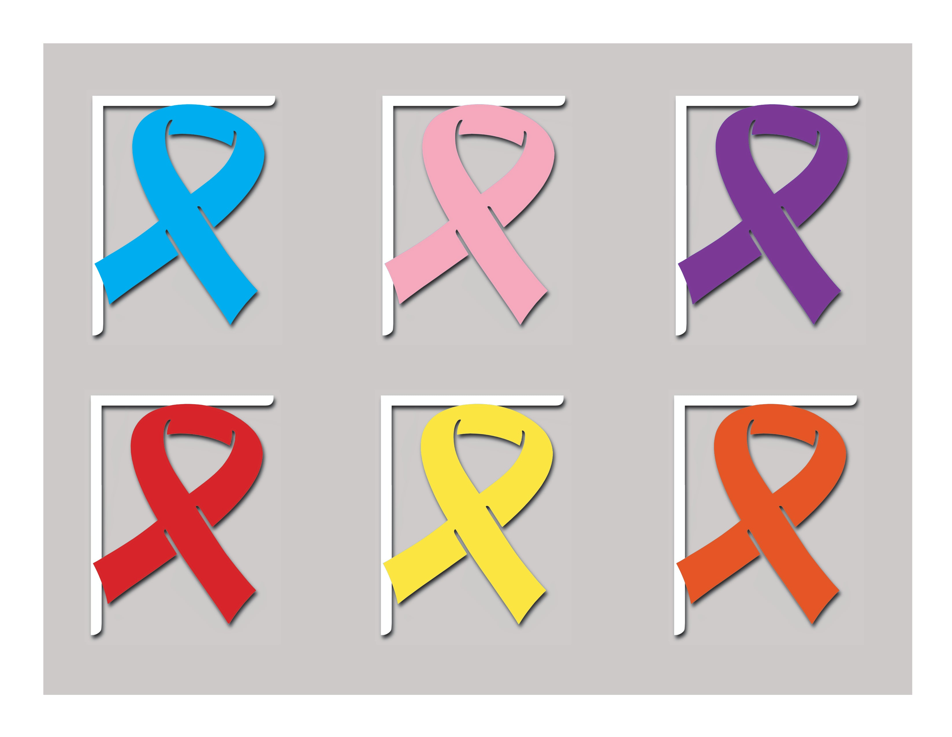 Charities Ribbons Awareness Charity Ribbon Decorative Bracket – Nature Brackets