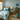 child's bedroom with turtle theme and turtle pvc wall art

