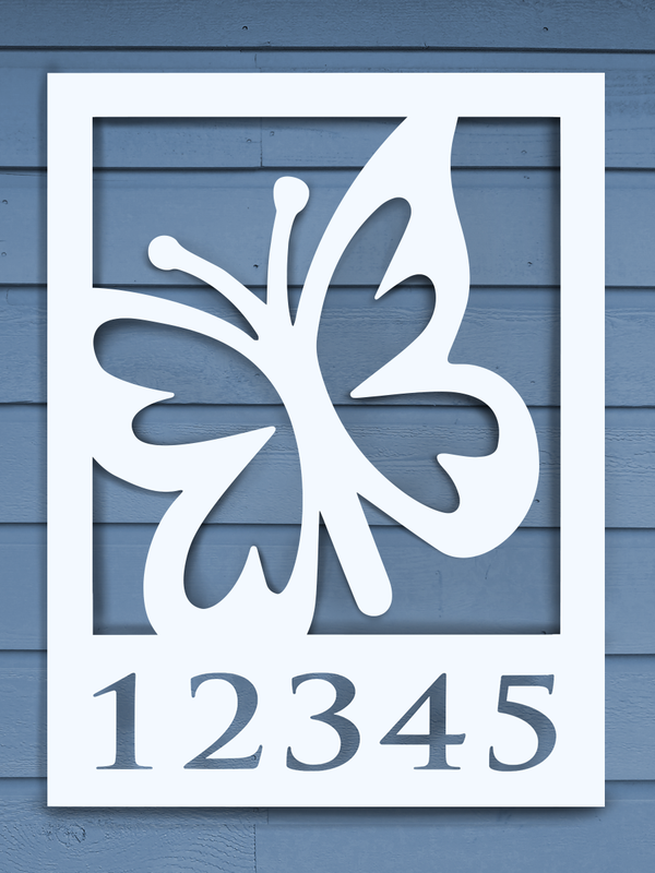 Queen Butterfly House Plaque-Nature Brackets