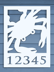 Blue Crab House Plaque