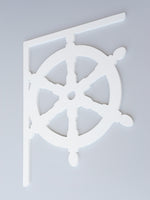 Ship Wheel Decorative Bracket-Nature Brackets