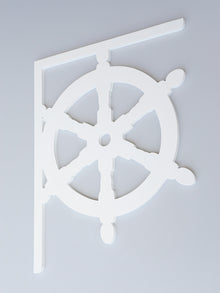 Ship Wheel Decorative Bracket