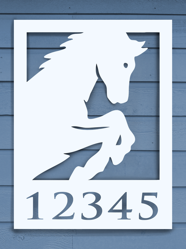 Horse-Profile House Plaque-Nature Brackets