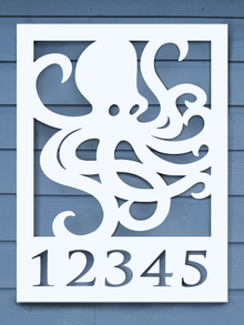 Octopus House Plaque