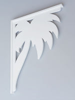 Palm Tree Decorative Bracket-Nature Brackets