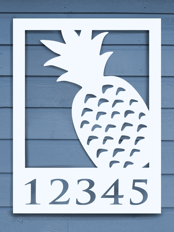 Pineapple House Plaque-Nature Brackets