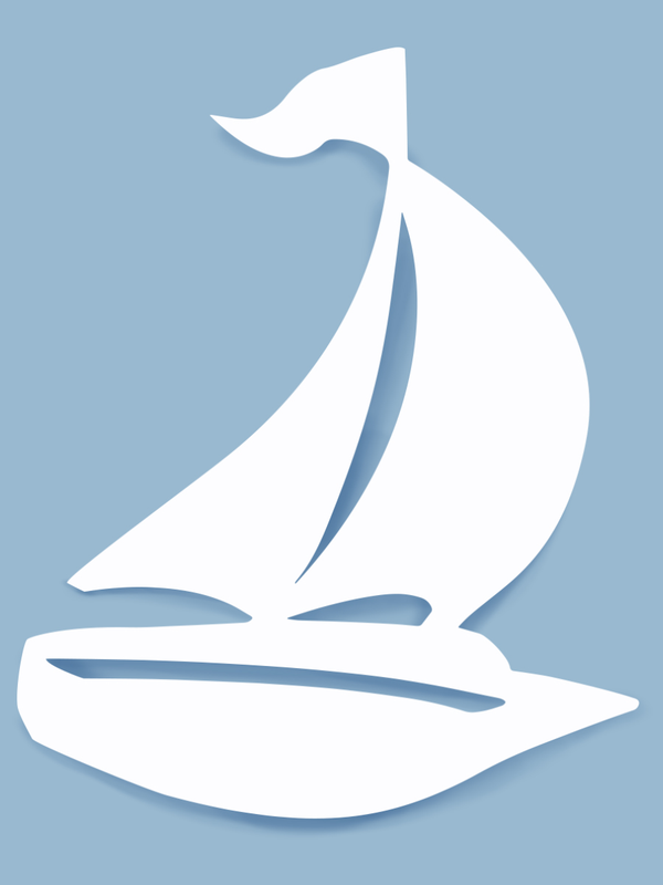 Sailboat Wall Art-Nature Brackets
