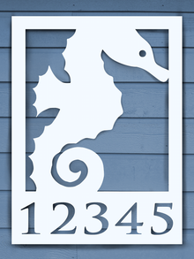 Seahorse House Plaque