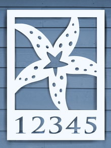 Starfish House Plaque