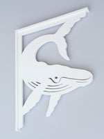 Whale Decorative Bracket-Nature Brackets