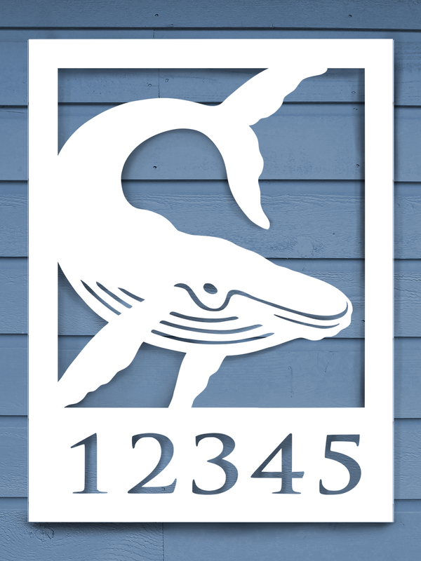 Whale House Plaque-Nature Brackets